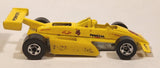 1992 Hot Wheels Thunderstreak Pennzoil Yellow Die Cast Toy Race Car Vehicle
