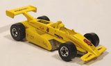 1992 Hot Wheels Thunderstreak Pennzoil Yellow Die Cast Toy Race Car Vehicle