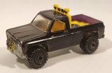 1990 Hot Wheels Power Plower Truck Painted Black Die Cast Toy Car Vehicle