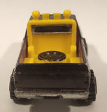 1990 Hot Wheels Power Plower Truck Painted Black Die Cast Toy Car Vehicle