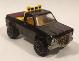 1990 Hot Wheels Power Plower Truck Painted Black Die Cast Toy Car Vehicle