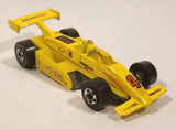 1992 Hot Wheels Thunderstreak Pennzoil Yellow Die Cast Toy Race Car Vehicle