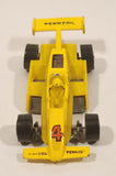 1992 Hot Wheels Thunderstreak Pennzoil Yellow Die Cast Toy Race Car Vehicle