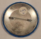 Dutch Wonderland Lancaster, Pennsylvania Rainbow and Clouds 2 1/4" Round Button Pin