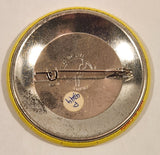CAA BCAA Travel Hot Stuff 87 Yellow 2 1/4" Round Button Pin