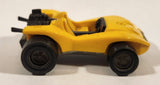 Vintage 1970s Tonka Totes Duster Yellow Die Cast Toy Car Vehicle