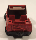 Vintage ERTL Style No. 8405 or 3405 Jeep Wrangler Red Die Cast Toy Car Vehicle
