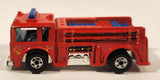1982 Hot Wheels Fire Eater Red Fire Truck Die Cast Toy Car Vehicle - BW - Blue Lights