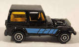 Yatming No. 1603 Jeep CJ-7 Hardtop Black Die Cast Toy Car Vehicle