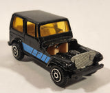 Yatming No. 1603 Jeep CJ-7 Hardtop Black Die Cast Toy Car Vehicle