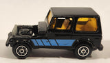 Yatming No. 1603 Jeep CJ-7 Hardtop Black Die Cast Toy Car Vehicle