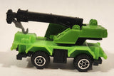 Yatming Style Crane Truck Green Die Cast Toy Car Vehicle
