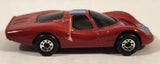 Vintage 1988 Matchbox Super G.T. BR 19/20 Ford Group 6 Dark Red Maroon #18 Die Cast Toy Car Vehicle