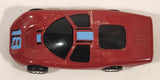 Vintage 1988 Matchbox Super G.T. BR 19/20 Ford Group 6 Dark Red Maroon #18 Die Cast Toy Car Vehicle
