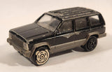 Majorette No. 224 Jeep Cherokee Black 1/60 Scale Die Cast Toy Car Vehicle with Opening Hatch