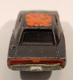 Vintage 1981 Warner Bro. ERTL Dukes of Hazzard General Lee Painted Black Die Cast Toy Car Vehicle