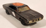 Vintage 1981 Warner Bro. ERTL Dukes of Hazzard General Lee Painted Black Die Cast Toy Car Vehicle