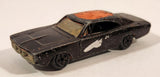 Vintage 1981 Warner Bro. ERTL Dukes of Hazzard General Lee Painted Black Die Cast Toy Car Vehicle