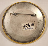 White Rock Exhibition Society Get Out Of Your Shell And Show Us Your Clams At The First Annual Semiclamoo Chowder Championship 2 1/2" Round Button Pin