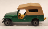 Vintage 1981 Lesney Matchbox Superfast No. 53 Jeep CJ6 Green Die Cast Toy Car Vehicle