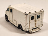 1989 Hot Wheels Workhorses American Ambulance White Die Cast Toy Car Emergency Paramedics Rescue Vehicle with Opening Rear Doors