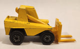 Vintage 1977 Lesney Matchbox Superfast No. 48 Sambron Jacklift Yellow Die Cast Toy Car Vehicle