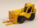 Vintage 1977 Lesney Matchbox Superfast No. 48 Sambron Jacklift Yellow Die Cast Toy Car Vehicle