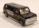 Rare Vintage Soma Super Wheel Bedford Van Pop Sision Van For Rent Black Die Cast Toy Car Vehicle