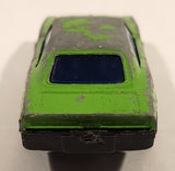 Unknown Brand 1988 Dodge Charger Green Die Cast Toy Car Vehicle