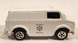 Summer 8637 Sheriff Police Van White Die Cast Toy Car Vehicle