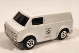Summer 8637 Sheriff Police Van White Die Cast Toy Car Vehicle