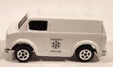 Summer 8637 Sheriff Police Van White Die Cast Toy Car Vehicle