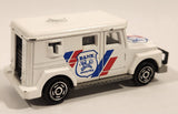 Vintage Majorette No. 204 Bank Security White 1/57 Scale Die Cast Toy Car Vehicle