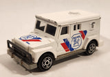 Vintage Majorette No. 204 Bank Security White 1/57 Scale Die Cast Toy Car Vehicle