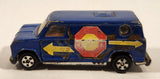 Vintage Soma Van Blue Die Cast Toy Car Vehicle