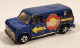 Vintage Soma Van Blue Die Cast Toy Car Vehicle