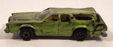Vintage 1978 Lesney Matchbox Superfast No. 74 Cougar Villager Station Wagon Lime Green Die Cast Toy Car Vehicle