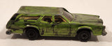 Vintage 1978 Lesney Matchbox Superfast No. 74 Cougar Villager Station Wagon Lime Green Die Cast Toy Car Vehicle