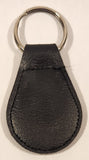 Vintage Team Canada Ice Hockey Team Logo Black Leather Fob Keyring