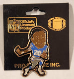 1990 PSI Pro Source Inc. NFL #20 Barry Sanders Detroit Lions Metal Lapel Pin 1 of 5000 New on Card