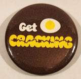 Get Cracking Eggs 1 3/4" Round Button Pin