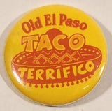 Rare Old El Paso Taco Terrifico 1 1/4" Round Button Pin