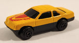 Unknown Brand Ford Sierra Yellow Die Cast Toy Car Vehicle