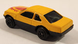 Unknown Brand Ford Sierra Yellow Die Cast Toy Car Vehicle