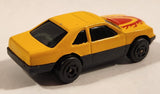 Unknown Brand Ford Sierra Yellow Die Cast Toy Car Vehicle