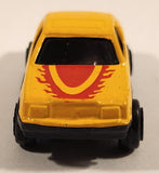 Unknown Brand Ford Sierra Yellow Die Cast Toy Car Vehicle