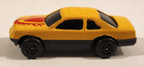 Unknown Brand Ford Sierra Yellow Die Cast Toy Car Vehicle