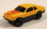 Unknown Brand Ford Sierra Yellow Die Cast Toy Car Vehicle
