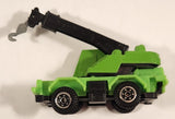 Yatming Style Crane Truck Green Die Cast Toy Car Vehicle