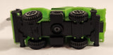 Yatming Style Crane Truck Green Die Cast Toy Car Vehicle